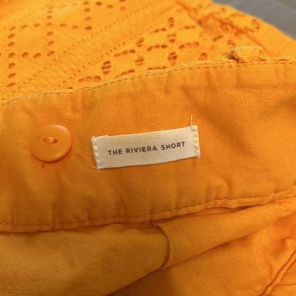 Loft orange eyelet shorts - Picture 6 of 6